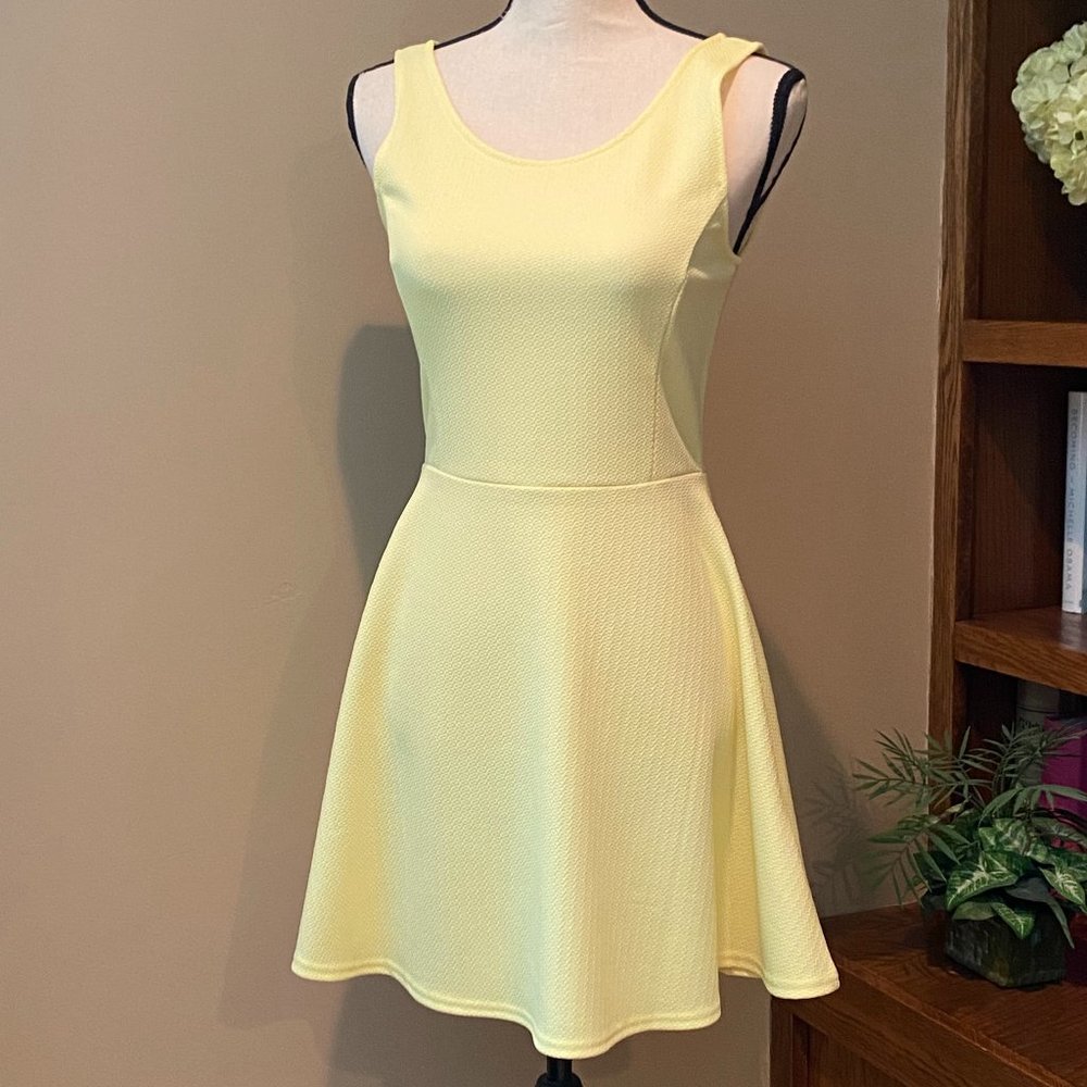 Yellow Mini Dress